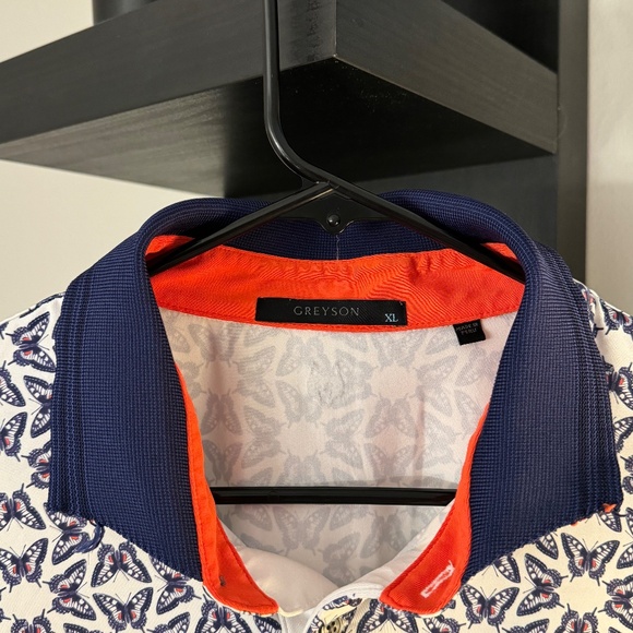 Luxury Polo Golf Shirt by Greyson, Size XL, Rare - Picture 6 of 6